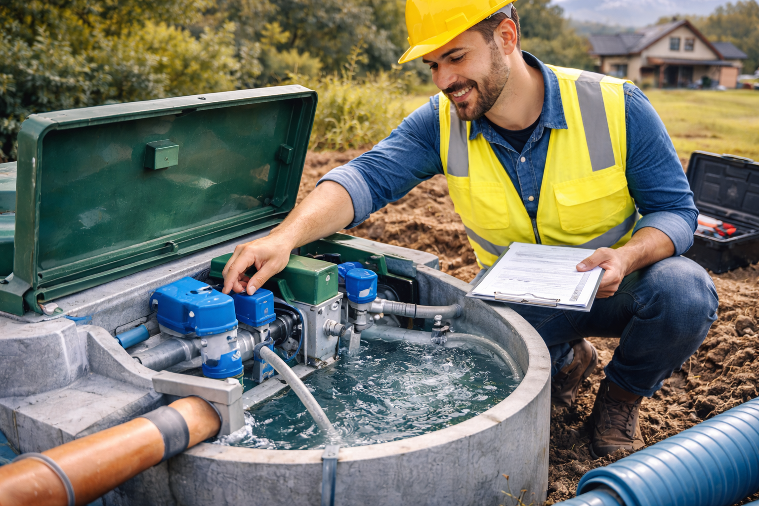 Serwis oczyszczalni ścieków – Podhale Małopolska