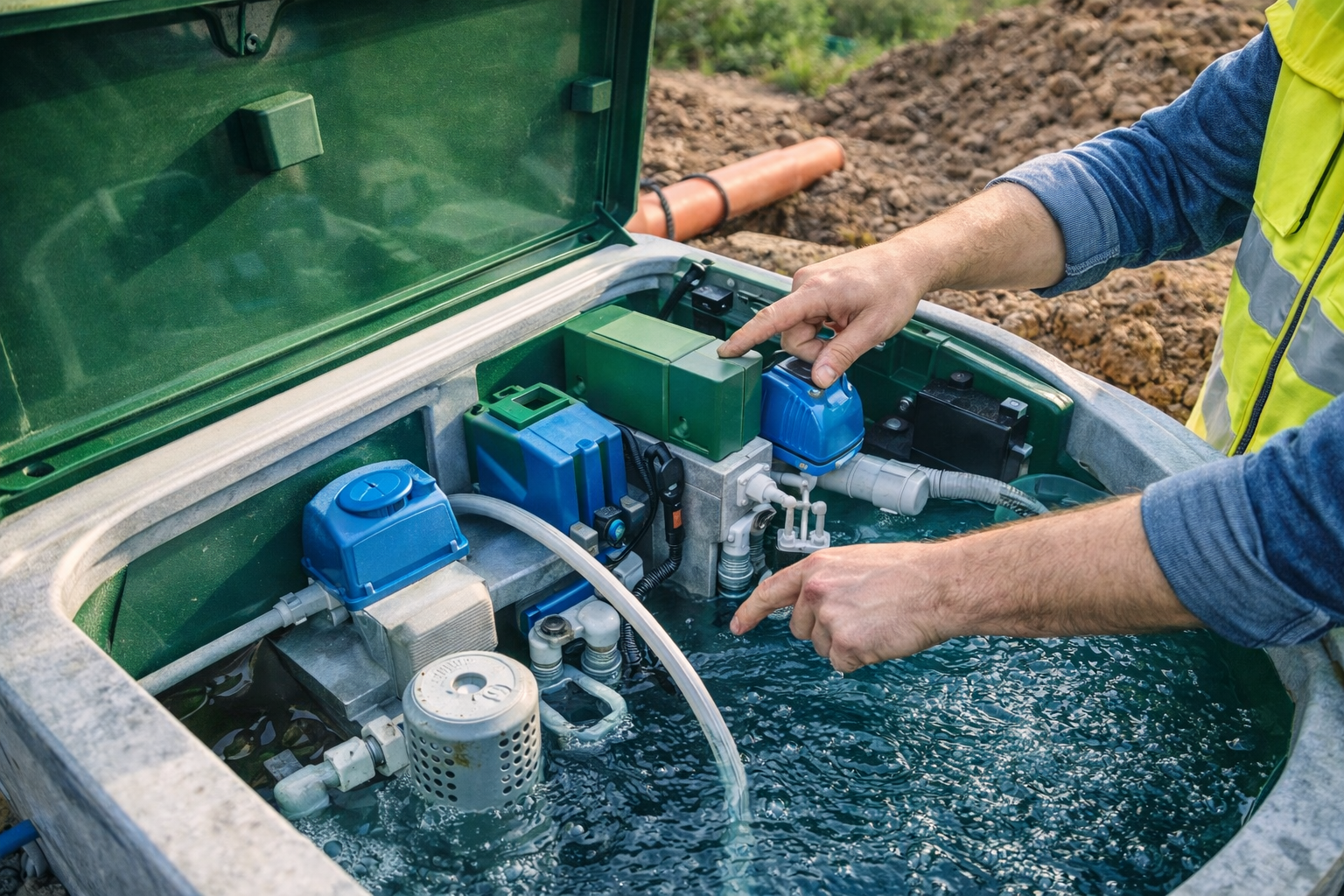 Serwis oczyszczalni ścieków – Podhale Małopolska